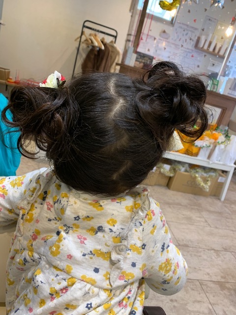 七五三のヘアセット