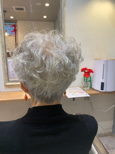 お出かけ前のヘアセット